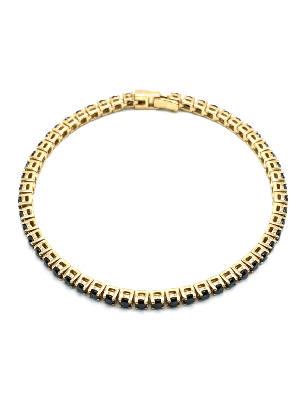 PL107 PULSERA SIN FIN EN ORO ITALIANO