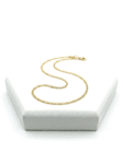 CAD015 CADENA ROLL ON EN ORO ITALIANO