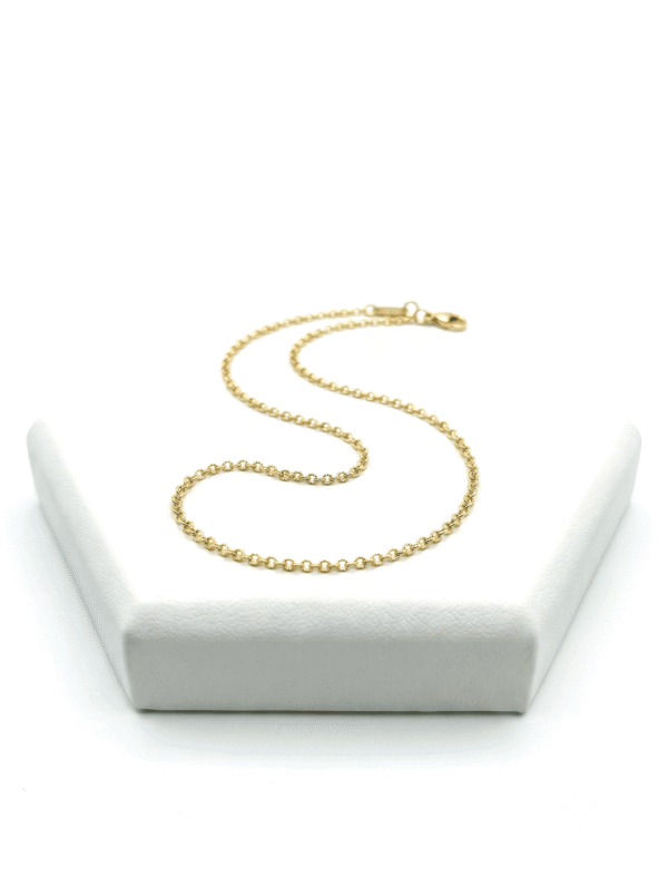 CAD015 CADENA ROLL ON EN ORO ITALIANO