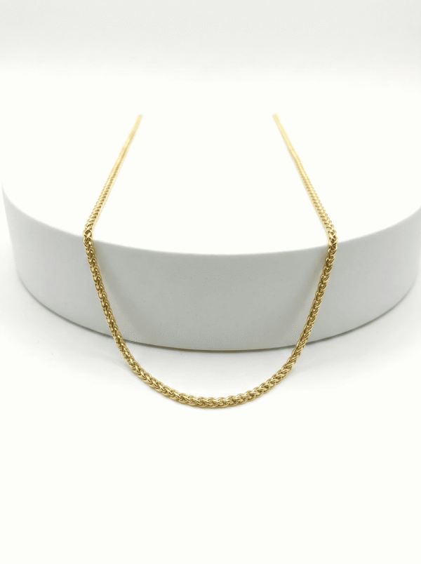 CAD033 CADENA FRANCO EN ORO ITALIANO