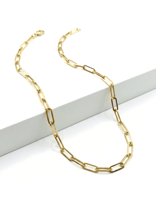 CAD036 CADENA CLIP EN ORO ITALIANO