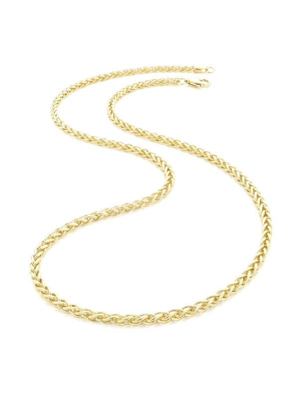 CAD044 CADENA ESPIGA EN ORO ITALIANO