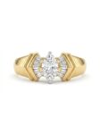 H87 ANILLO CON DIAMANTE MARQUISSE EN ORO