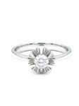 H245 ANILLO DE DIAMANTE EN ORO BLANCO