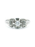 H68 ANILLO EN ORO BLANCO CON DIAMANTE