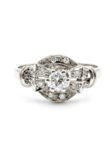 H249 ANILLO CON DIAMANTES EN ORO BLANCO