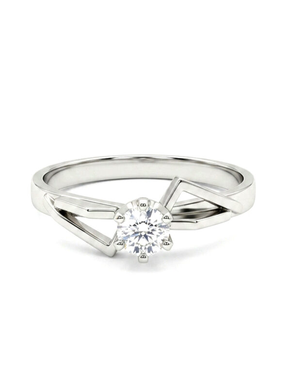 H11 ANILLO EN ORO BLANCO CON DIAMANTES