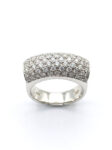 H179 ANILLO CON DIAMANTES EN ORO BLANCO