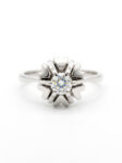 S17 ANILLO CON DIAMANTE EN ORO BLANCO
