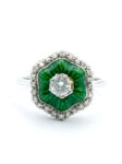 H67 ANILLO EN ORO BLANCO CON DIAMANTES