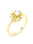 S28 ANILLO CON DIAMANTES EN ORO