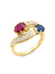 S30 ANILLO TU Y YO CON GEMAS PRECIOSAS
