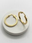 CAND030 CANDONGAS GRECA EN ORO 18 KILATES