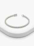 H275 BRAZALETE SINFÍN CON DIAMANTES EN ORO BLANCO