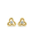 TOP017 TOPOS FLOR EN ORO 18 KILATES