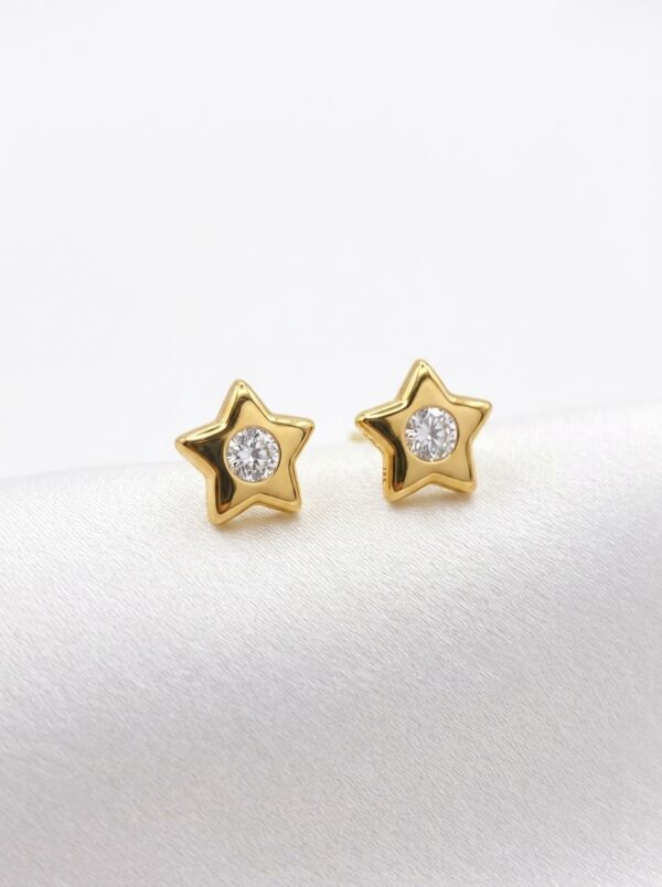 TOP030 TOPOS ESTRELLA EN ORO 18 KILATES