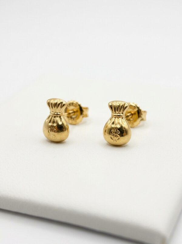 TOP068 TOPOS BOLSA $ EN ORO 18 KILATES