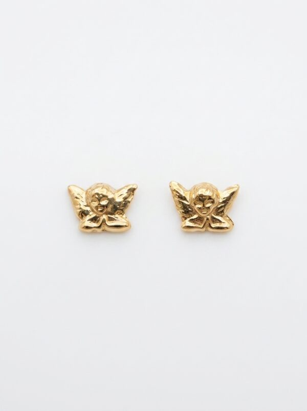 TOP070 TOPOS QUERUBINES EN ORO 18 KILATES