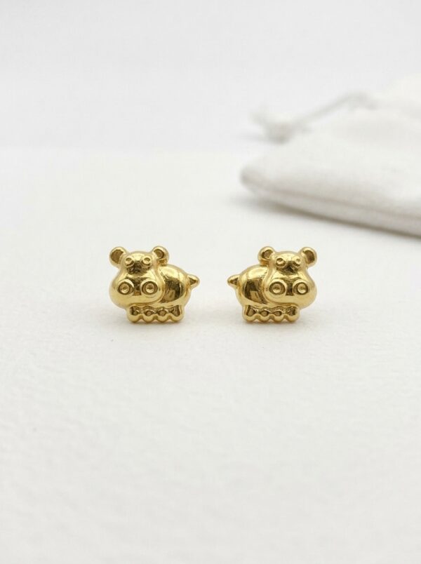 TOP074 TOPOS HIPO EN ORO 18 KILATES