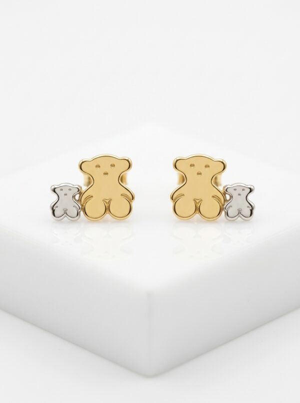 TOP076 TOPO OSITOS EN ORO 18 KILATES
