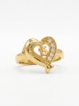 ANLA111 ANILLO DELFÍN QUINCEAÑERA EN ORO 18 KILATES