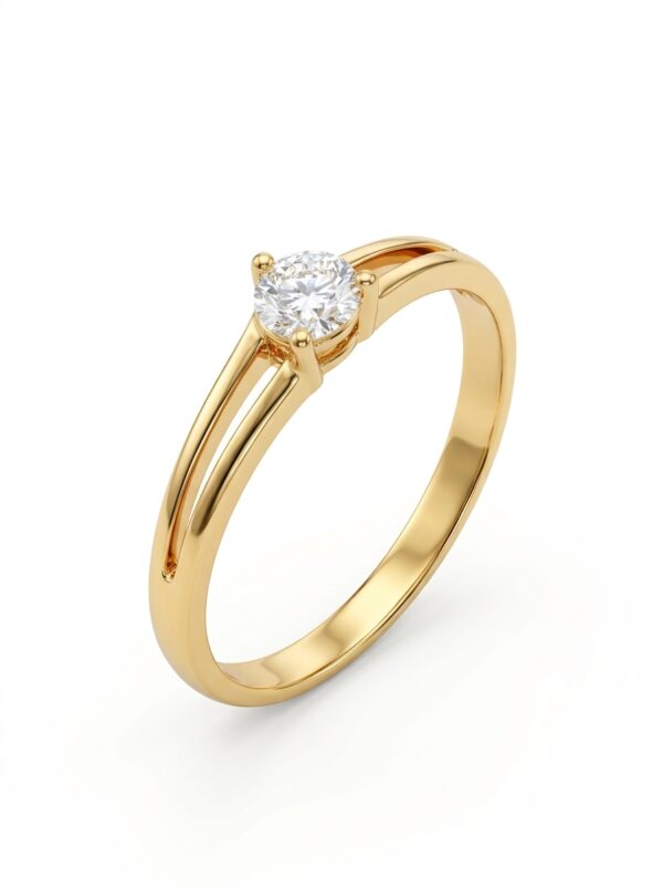 ANLA152 ANILLO SOITARIO EN ORO 18 KILATES