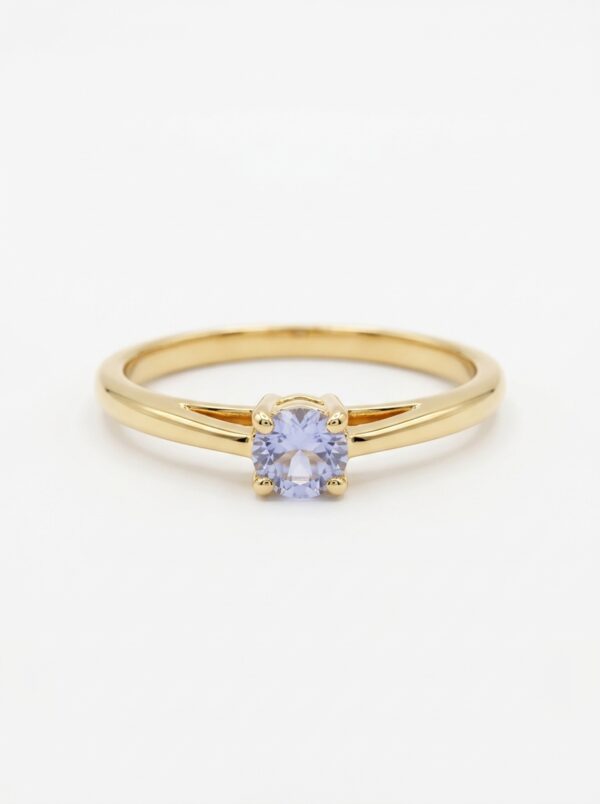 ANLA159 ANILLO SOLITARIO EN ORO 18 KILATES