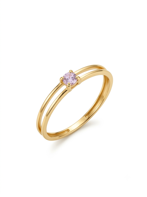 ANLA176 ANILLO SOLITARIO EN ORO 18 KILATES