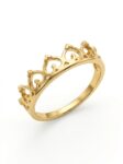 ANLA191 ANILLO CORONA EN ORO 18 KILATES