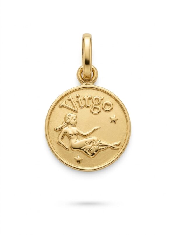 DJ189 DIJE VIRGO EN ORO 18 KILATES
